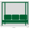 Dehner Abdeckhaube für Daybed Hollywood, ca. B195/H195/T100 cm