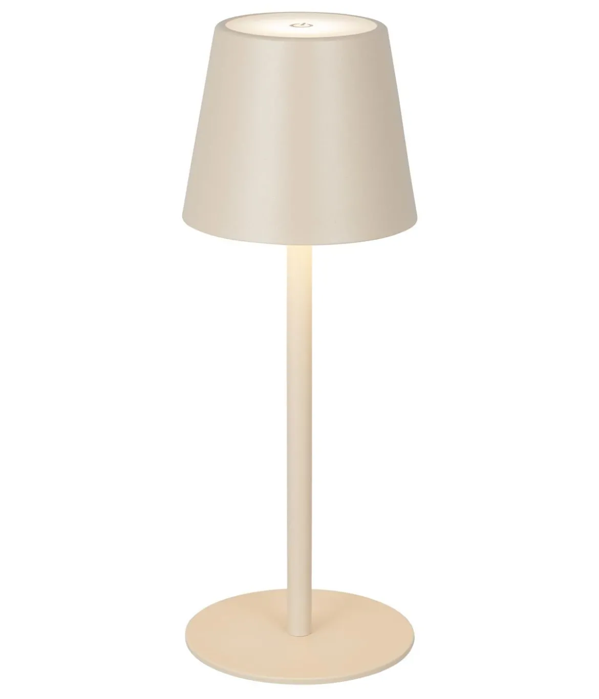 Dehner Akku-Tischleuchte Dyan, ca. Ø11/H30 cm