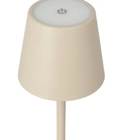 Dehner Akku-Tischleuchte Dyan, ca. Ø11/H30 cm