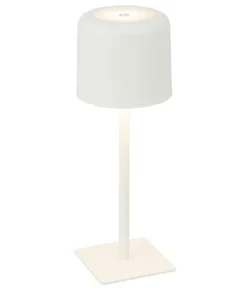 Dehner Akku-Tischleuchte Niva, ca. Ø11/H30 cm
