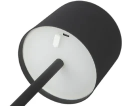Dehner Akku-Tischleuchte Niva, ca. Ø11/H30 cm