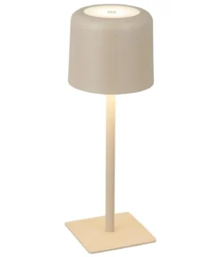 Dehner Akku-Tischleuchte Niva, ca. Ø11/H30 cm