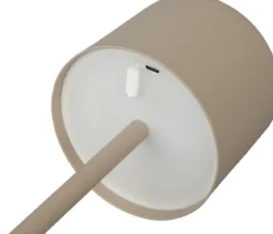 Dehner Akku-Tischleuchte Niva, ca. Ø11/H30 cm