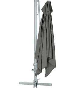 Dehner Ampelschirm Zypern, quadratisch, ca. B300/T300 cm