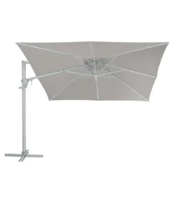 Dehner Ampelschirm Zypern, quadratisch, ca. B300/T300 cm