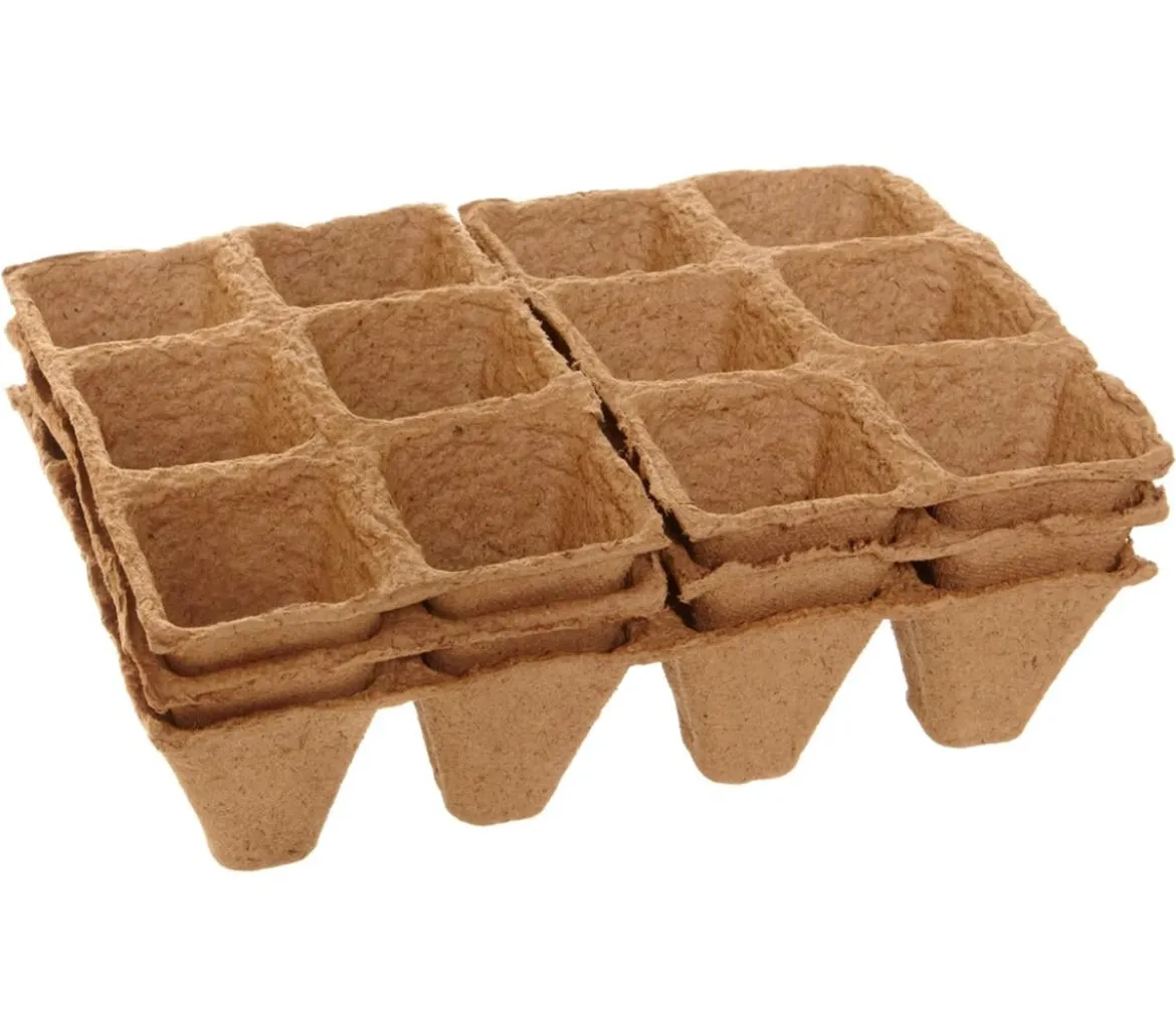 Dehner Anzuchttöpfe für Pflanzen, 5 x 5 cm, 36 Stk.