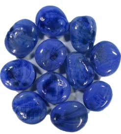Dehner Aqua Aquariumdeko Glas-Steine, 750 g