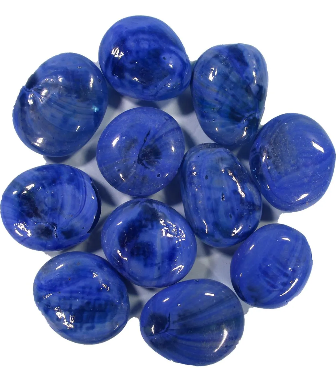 Dehner Aqua Aquariumdeko Glas-Steine, 750 g