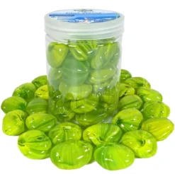 Dehner Aqua Aquariumdeko Glas-Steine, 750 g