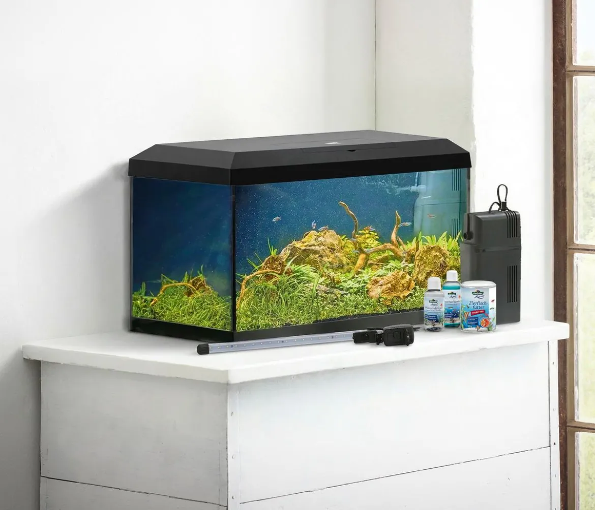 Dehner Aqua Aquarium-Set Aqua Start 60, schwarz