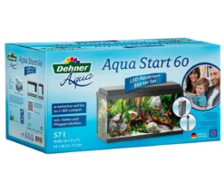 Dehner Aqua Aquarium-Set Aqua Start 60, schwarz