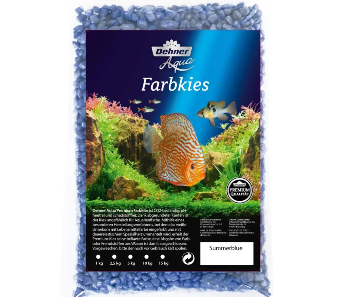 Dehner Aqua Premium Aquarienkies Nugget, 4-8 mm