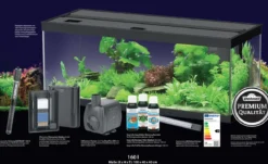 Dehner Aqua Premium Aquarium-Set ProLine 100, schwarz, 160 l, ca. B100/H40/T40 cm
