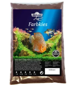Dehner Aqua Premium Farbkies Erdbraun, 0,4-0,8 mm