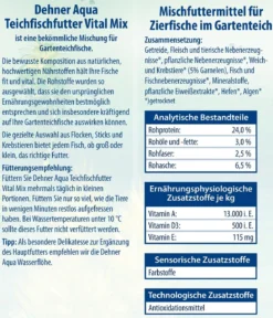 Dehner Aqua Teichfischfutter Vital Mix