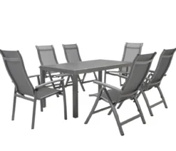 Dehner Ausziehtisch Chicago, ca. B160-210/H75/T90 cm