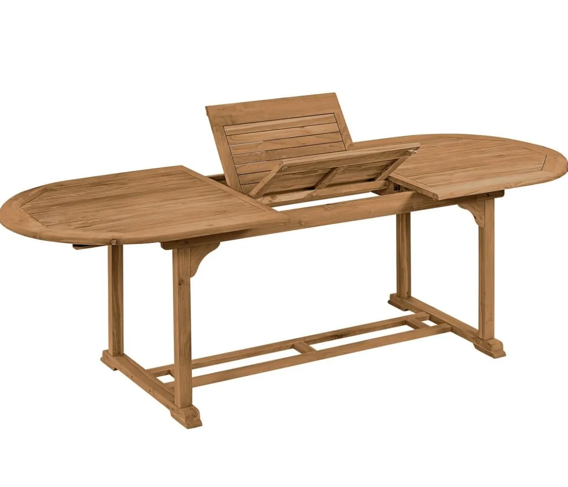 Dehner Ausziehtisch Havanna, ca. B180-240/H74/T90 cm