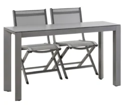 Dehner Balkontisch Chicago, ca. B133,5/H75/T42 cm