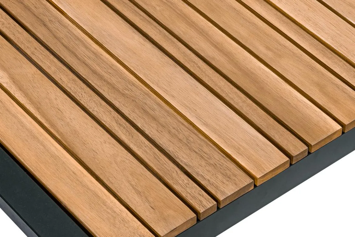 Dehner Balkontisch Chicago Wood, ca. B133/H74,5/T42 cm