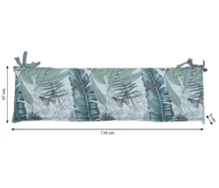 Dehner Bankauflage Sardegna 2-Sitzer, ca. B116/H6/T47 cm
