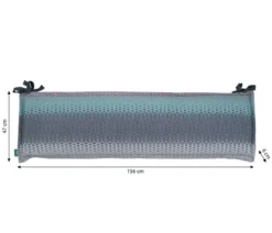 Dehner Bankauflage Trentino 3-Sitzer, ca. B156/H6/T47 cm