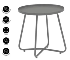 Dehner Beistelltisch Ibiza, ca. Ø45/H45 cm