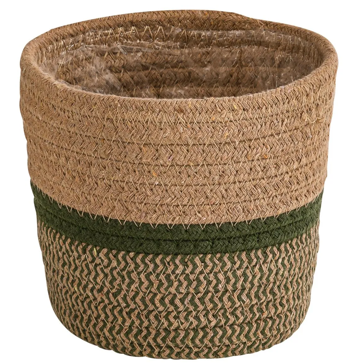 Dehner Übertopf-Set Green Feeling, 3-teilig