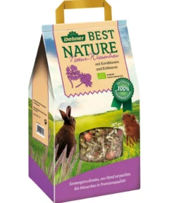 Dehner Best Nature Bio Natur-Wiesenheu, mit Kornblumen, 1 kg