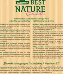 Dehner Best Nature Chinchillafutter, 2 kg