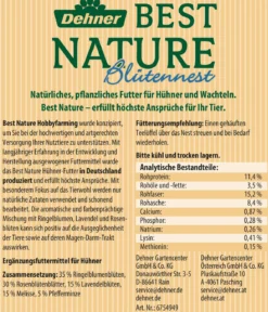 Dehner Best Nature Hühnerfutterergänzung Blütennest