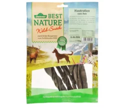 Dehner Best Nature Hundesnack Rehhautrollen, 100 g
