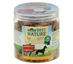 Dehner Best Nature Hundesnack Hühnerherzen, 60 g