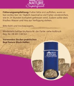 Dehner Best Nature Kleintierfutter Superfood Block