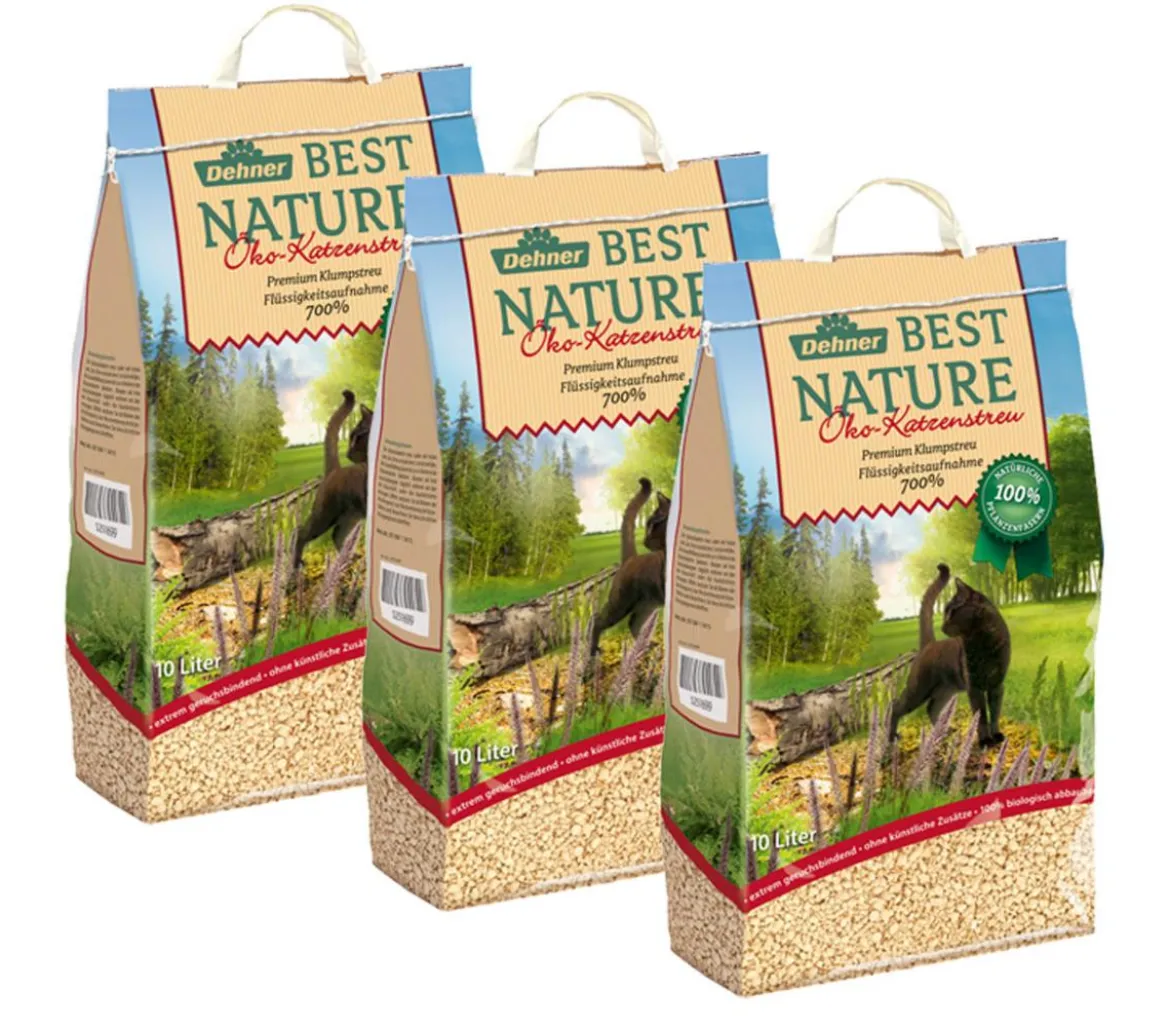 Dehner Best Nature Öko-Katzenstreu