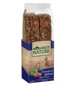Dehner Best Nature Nagersnack Superfood Sticks Goji & Spinat
