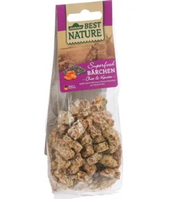 Dehner Best Nature Nagersnack Superfood Bärchen Chia & Karotte, 100 g