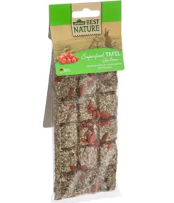 Dehner Best Nature Nagersnack Superfood Tafel Goji-Beeren, 125 g