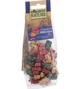Dehner Best Nature Nagersnack Superfood Bärchen Mix, 100 g