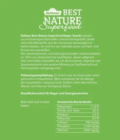 Dehner Best Nature Nagersnack Superfood Pure Goji-Beeren, 150 g