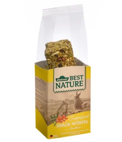 Dehner Best Nature Nagersnack-Würfel Superfood Sanddorn