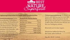 Dehner Best Nature Nagersnack-Würfel Superfood Spirulina
