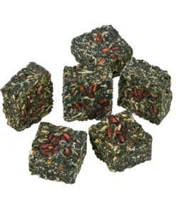 Dehner Best Nature Nagersnack-Würfel Superfood Granatapfel