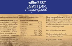 Dehner Best Nature Nagersnack-Würfel Superfood Spinat