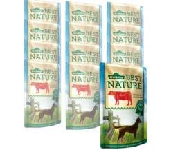 Dehner Best Nature Nassfutter für Hunde Adult, 12 x 150 g