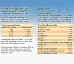 Dehner Best Nature Nassfutter für Hunde Senior, Geflügel & Lamm