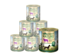 Dehner Best Nature Nassfutter für Hunde Adult