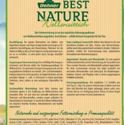 Dehner Best Nature Vogelfutter für Wellensittiche, 2,5 kg