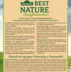 Dehner Best Nature Zwergkaninchenfutter, 2 kg