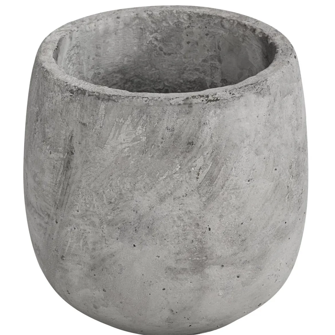 Dehner Beton-Übertopf Amber, bauchig
