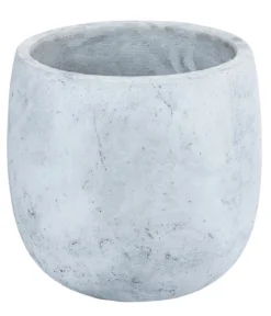 Dehner Beton-Übertopf Amber, bauchig